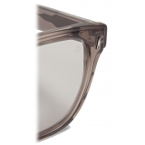 Moncler - Metrope Squared Sunglasses - Transparent Dark Gray - Moncler Eyewear