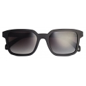 Moncler - Occhiali da Sole Squadrati Quaderna - Nero Opaco - Moncler Eyewear