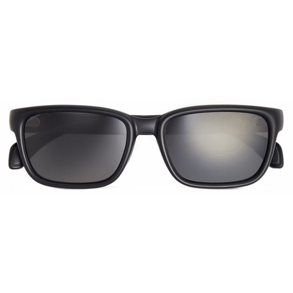 Moncler - Occhiali da Sole Rettangolari Slicka - Nero Opaco - Moncler Eyewear