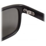 Moncler - Occhiali da Sole Rettangolari Slicka - Nero Opaco - Moncler Eyewear