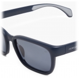 Moncler - Slicka Rectangular Sunglasses - Matte Blue - Moncler Eyewear