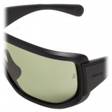 Moncler - Occhiali da Sole Rettangolari Snowseeker - Nero Opaco - Moncler Eyewear