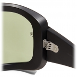 Moncler - Snowseeker Rectangular Sunglasses - Matte Black - Moncler Eyewear