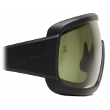 Moncler - Occhiali da Sole Rettangolari Snowseeker - Nero Opaco - Moncler Eyewear