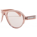 Moncler - Occhiali da Sole Pilot Swanspan - Rosa Trasparente Lucido - Moncler Eyewear