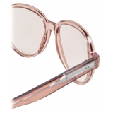 Moncler - Occhiali da Sole Pilot Swanspan - Rosa Trasparente Lucido - Moncler Eyewear