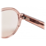 Moncler - Occhiali da Sole Pilot Swanspan - Rosa Trasparente Lucido - Moncler Eyewear