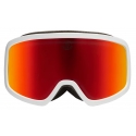 Moncler - Maschera da Sci Terrabeam - Bianco & Rosso - Moncler Eyewear