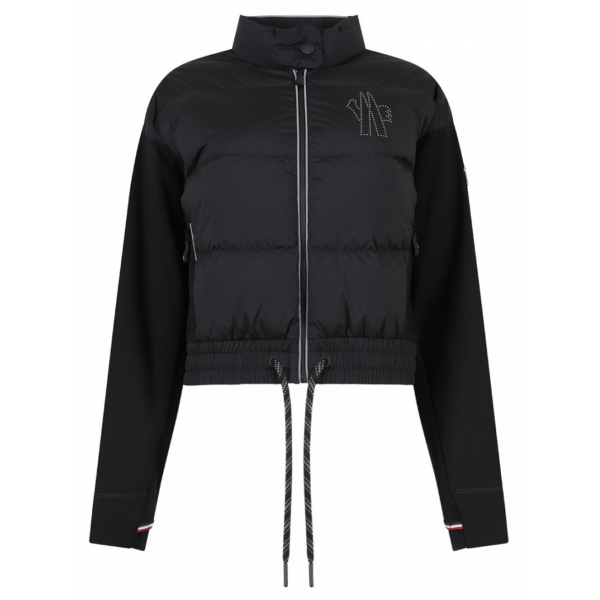 Moncler Grenoble - Black Zip Up Cardigan - Moncler Grenoble Exclusive Luxury Collection