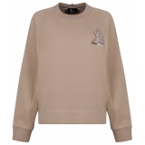 Moncler Grenoble - Light Brown Sweatshirt - Moncler Grenoble Exclusive Luxury Collection