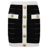 Balmain - Mini Gonna - Nero Bianco - Balmain Exclusive Luxury Collection