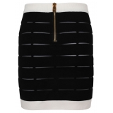 Balmain - Mini Gonna - Nero Bianco - Balmain Exclusive Luxury Collection