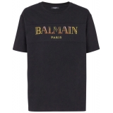 Balmain - Mini Gonna a Vita Alta - Nero - Balmain Exclusive Luxury Collection