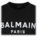 Balmain - Logo Print T-Shirt - Black - Balmain Exclusive Luxury Collection