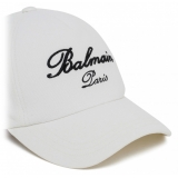 Balmain - Baseball Cap - Ivory White - Balmain Exclusive Luxury Collection