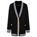 Balmain - Cardigan Lungo - Nero - Balmain Exclusive Luxury Collection