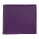 Avvenice - Premium Leather Wallet - Purple - Handmade in Italy - Exclusive Luxury Collection