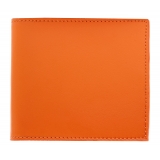 Avvenice - Premium Leather Wallet - Orange - Handmade in Italy - Exclusive Luxury Collection