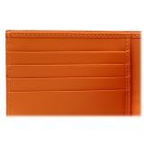 Avvenice - Premium Leather Wallet - Orange - Handmade in Italy - Exclusive Luxury Collection