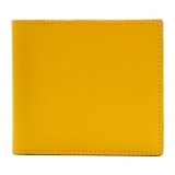 Avvenice - Premium Leather Wallet - Yellow - Handmade in Italy - Exclusive Luxury Collection