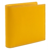 Avvenice - Premium Leather Wallet - Yellow - Handmade in Italy - Exclusive Luxury Collection