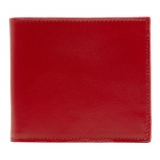 Avvenice - Portafoglio in Pelle Premium - Rosso - Handmade in Italy - Exclusive Luxury Collection