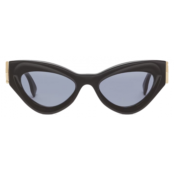 Fendi - FF Diamonds - Cat Eye Sunglasses - Black - Sunglasses - Fendi Eyewear