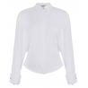 Elisabetta Franchi - Jewel Button Shirt with Print - White - Shirt - Made in Italy - Luxury Exclusive Collection