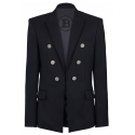 Balmain - Blazer Doppiopetto - Nero - Balmain Exclusive Luxury Collection