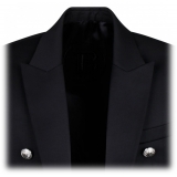 Balmain - Blazer con Bottoni in Rilievo - Nero - Balmain Exclusive Luxury Collection