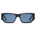 Fendi - FF Squared - Occhiali da Sole Rettangolare Squadrati - Nero - Occhiali da Sole - Fendi Eyewear