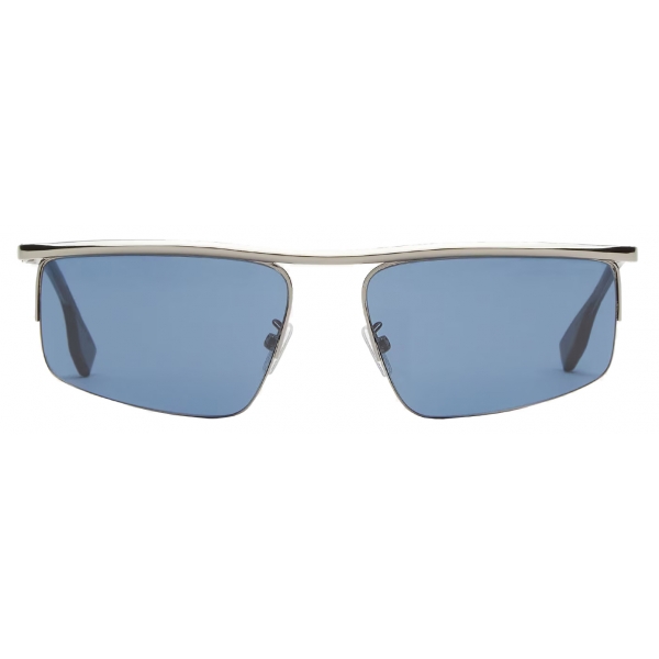 Fendi - Fendi Travel - Rectangular Sunglasses - Blue - Sunglasses - Fendi Eyewear