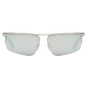 Fendi - Fendi Travel - Rectangular Sunglasses - Silver - Sunglasses - Fendi Eyewear