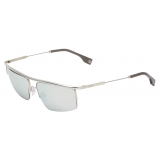 Fendi - Fendi Travel - Rectangular Sunglasses - Silver - Sunglasses - Fendi Eyewear