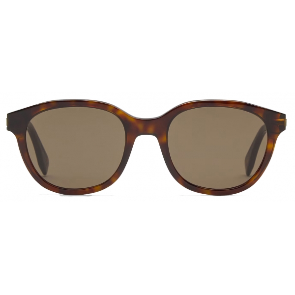 Fendi - Fendi Essential - Round Sunglasses - Brown - Sunglasses - Fendi Eyewear