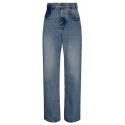 Balmain - Jeans a Gamba Larga in Cotone - Azzurro - Balmain Exclusive Luxury Collection