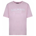 Balmain - Logo Print T-Shirt - Light Pink - Balmain Exclusive Luxury Collection