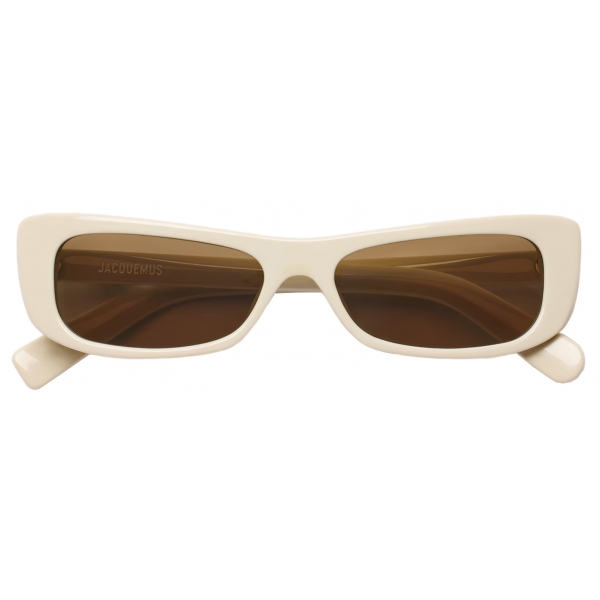 Jacquemus - Occhiali da Sole - Les Lunettes Capri - Beige - Luxury - Jacquemus Eyewear