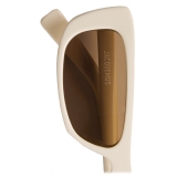 Jacquemus - Occhiali da Sole - Les Lunettes Capri - Beige - Luxury - Jacquemus Eyewear