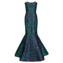 Balmain - Leopard Print Strapless Long Dress - Balmain Exclusive Luxury Collection