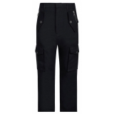 Balmain - Pantaloni Cargo in Cotone - Nero - Balmain Exclusive Luxury Collection