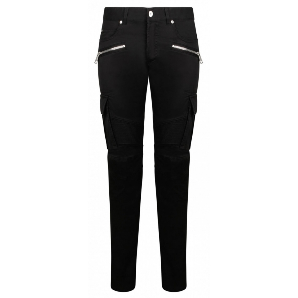 Balmain - Pantaloni a Gamba Stretta - Nero - Balmain Exclusive Luxury Collection