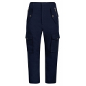 Balmain - Cotton Cargo Trousers - Navy Blue - Balmain Exclusive Luxury Collection