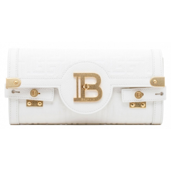 Balmain - Borsa a Tracolla B Buzz 23 - Bianco - Balmain Exclusive Luxury Collection