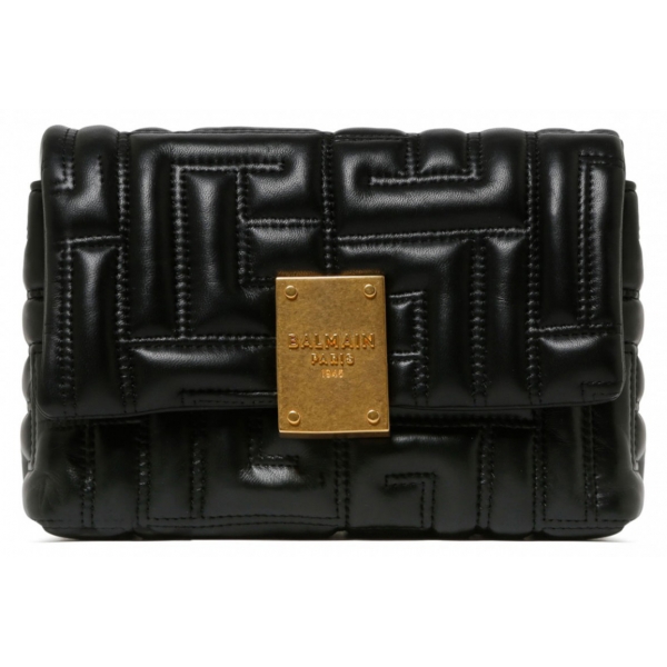 Balmain - 1945 Mini Bag - Black - Balmain Exclusive Luxury Collection