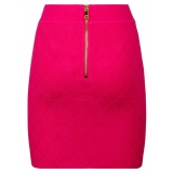 Balmain - Fine Knit Skirt - Fuchsia - Balmain Exclusive Luxury Collection