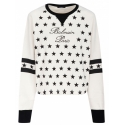 Balmain - Stars Sweater - Beige Black - Balmain Exclusive Luxury Collection