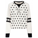 Balmain - Maglione Stelle - Beige Nero - Balmain Exclusive Luxury Collection