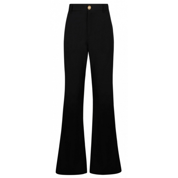 Balmain - Crepe Trousers - Black - Balmain Exclusive Luxury Collection