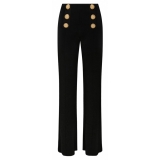 Balmain - Flared Trousers - Black - Balmain Exclusive Luxury Collection